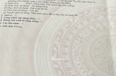 Chào Bán đất mặt tiền Nguyễn Chơn - Trục đường kinh doanh